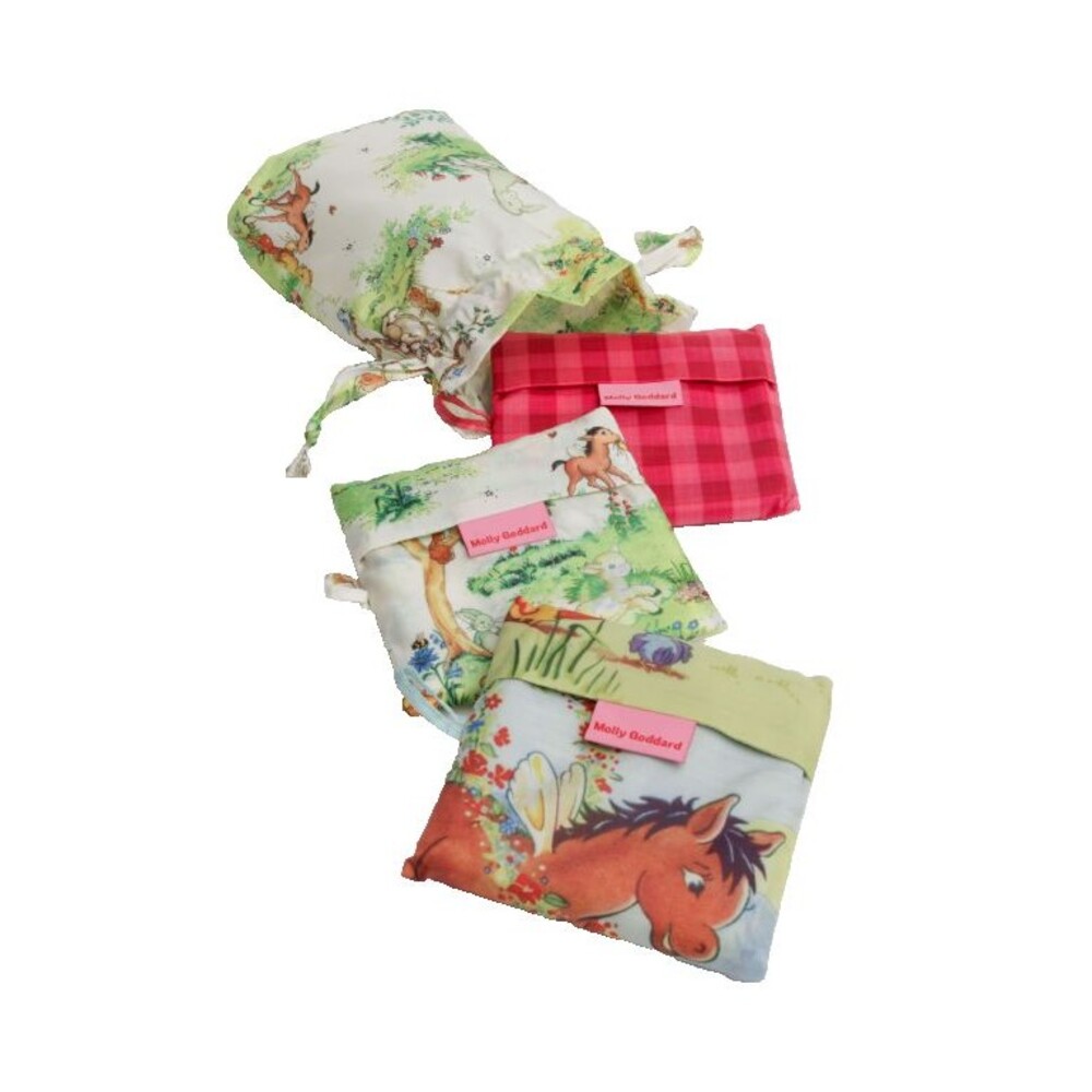 Baggu x Molly Goddard Set of 3 Standard Bags Limited Edition Collectors Item NEW